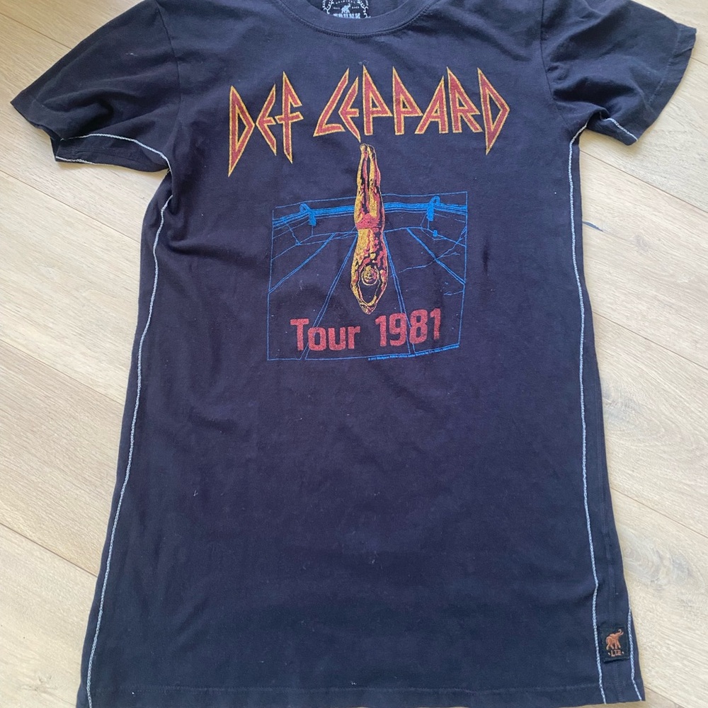 Trunk Beand Vintage Def Leppard Tour Dress Size Small